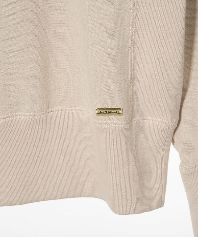 度詰裏毛パーカー/M00E001CU | MICA&DEAL ONLINE STORE