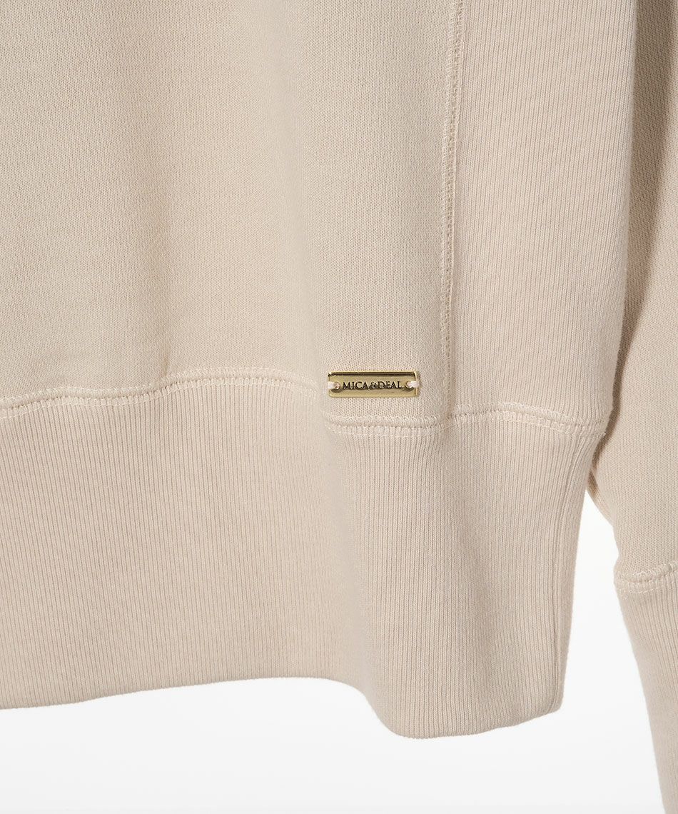 度詰裏毛パーカー/M00E001CU | MICA&DEAL ONLINE STORE