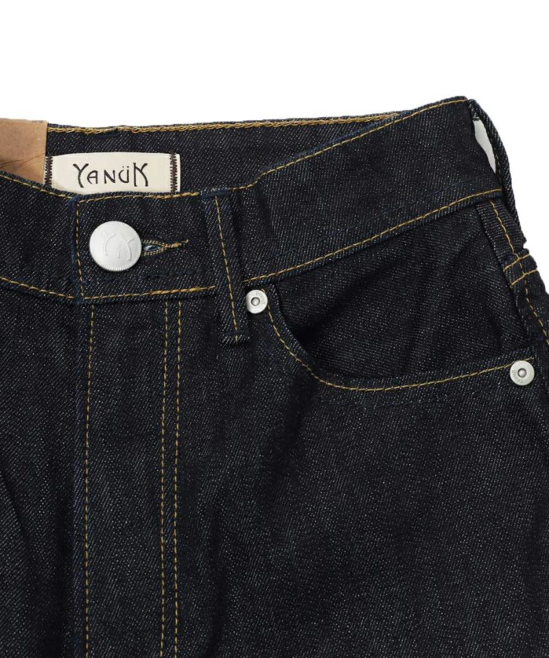 【★安心の定価販売★】 YANUK】ハイウエストテーパードデニム-ANN HighWaistTapered OWL パンツ