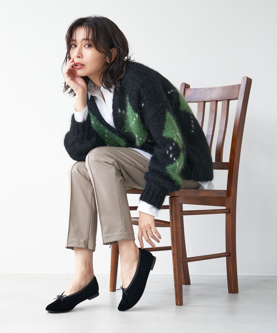 repetto】ベルベットバレリーナシューズ-VELVEG_LILOUH