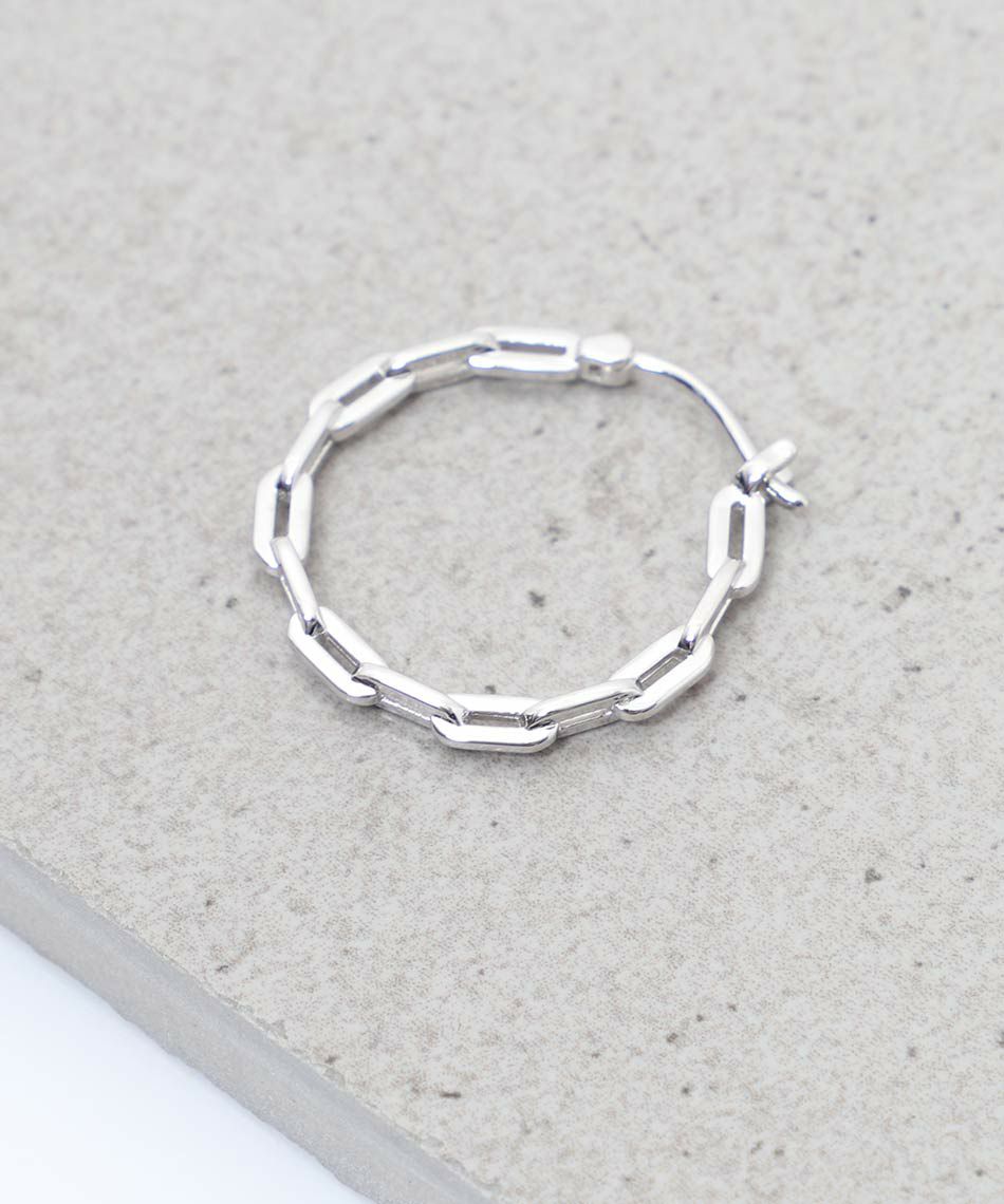 【MARIA BLACK】Gemma 18 Hoop Silver HP/0322310055 ...