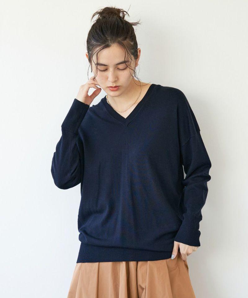 50%off]Vネックベーシックプルオーバー/0122408257 | MICA&DEAL ONLINE