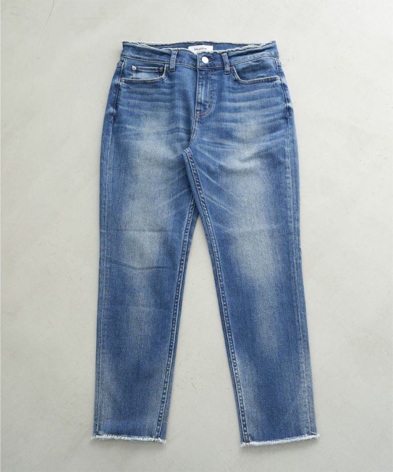 Healthy DENIM】ミッドライズテーパードデニム-H.Salt Midrise