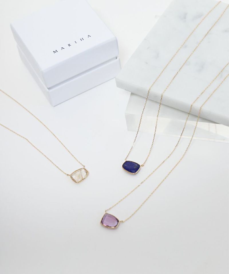 【MARIHA】天然石ネックレス-Organic Gems-M/0323110041 | MICA&DEAL ONLINE STORE