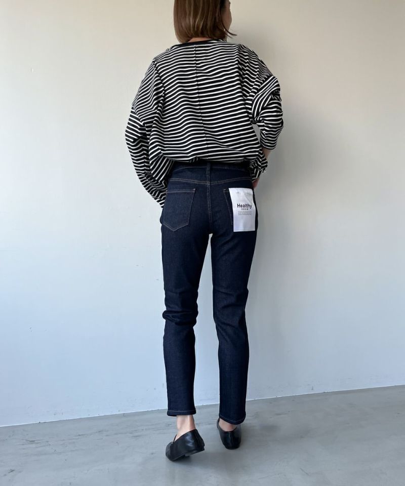 Healthy DENIM】別注/ミッドライズテーパードデニム-H.Salt Healthy DENIM】別注/ミッドライズテーパードデニム-H.Salt