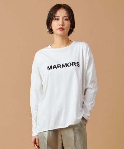 marmors】logo long t-shirt/0223309041 | MICA&DEAL ONLINE STORE