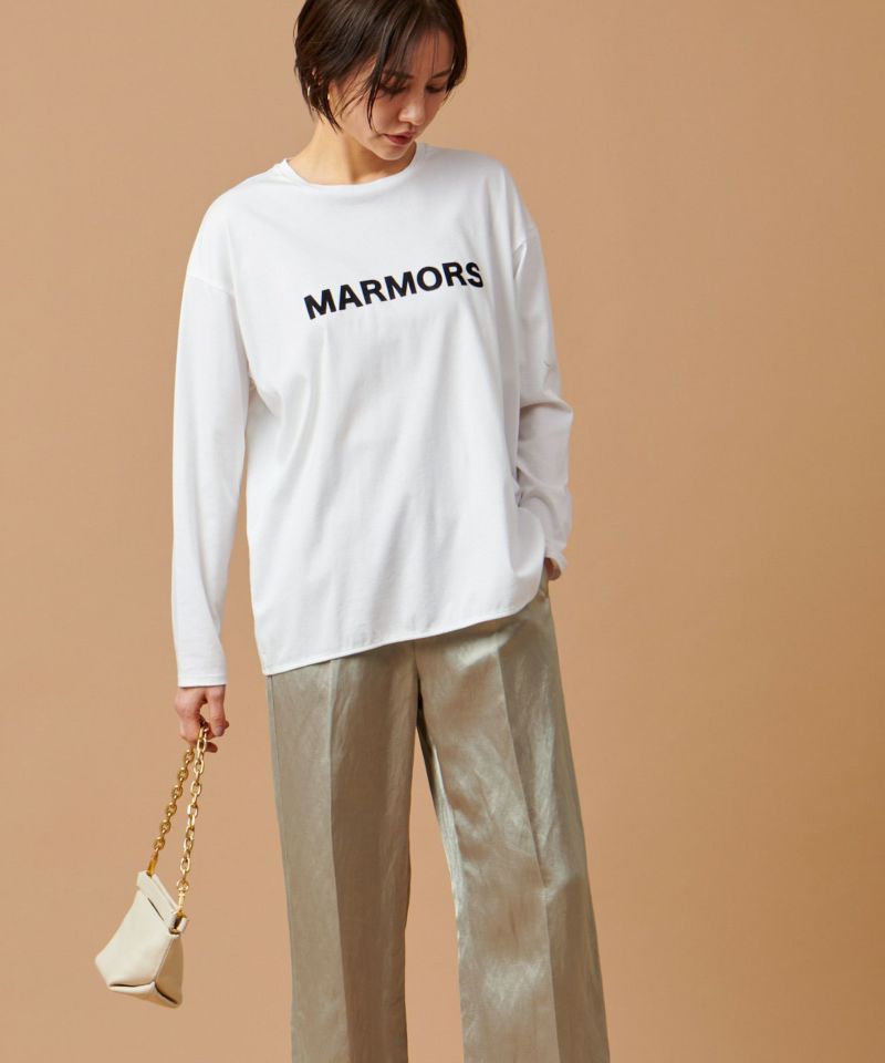 marmors】logo long t-shirt/0223309041 | MICA&DEAL ONLINE STORE