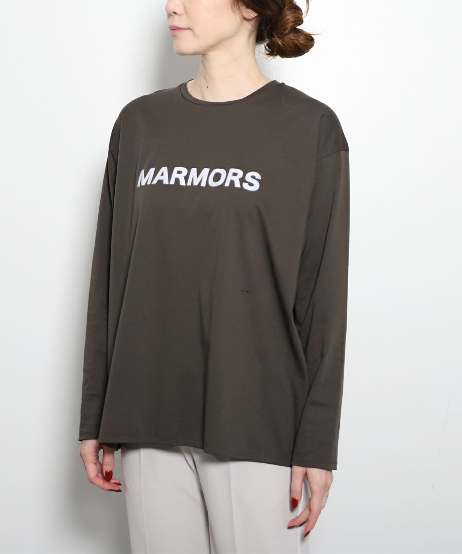 marmors】logo long t-shirt/0223309041 | MICA&DEAL ONLINE STORE