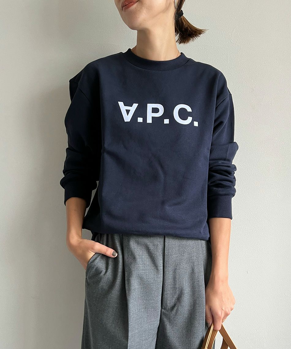 A.P.C.】ロゴスウェット-SWEAT ELISA/0323309004 | MICA&DEAL ONLINE STORE