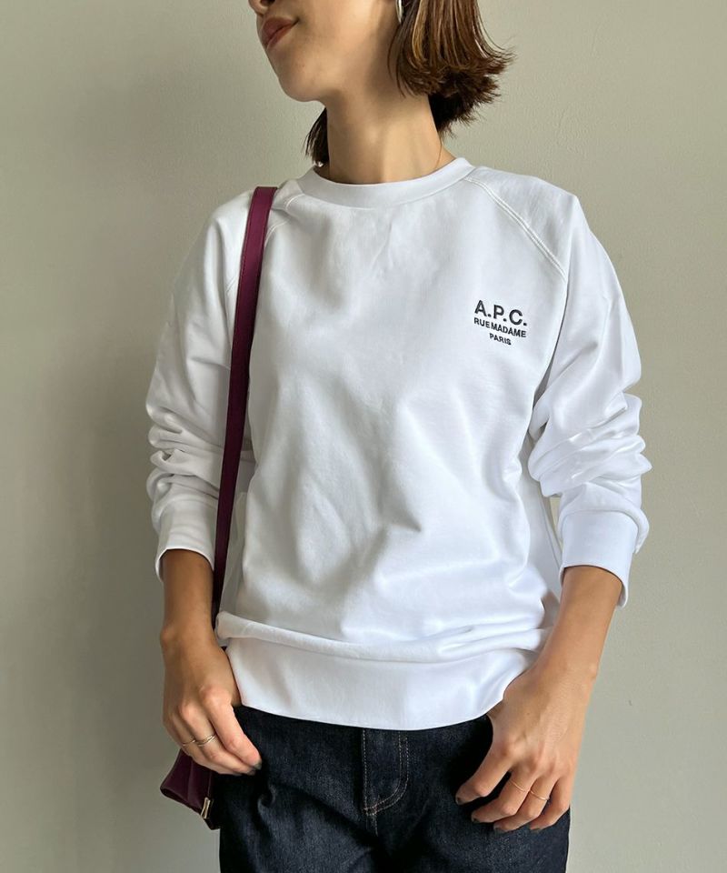 【A.P.C.】ロゴスウェット-SWEAT SONIA/0323309005