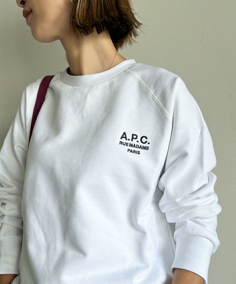 [20%off]【A.P.C.】ロゴスウェット-SWEAT SONIA/0323309005