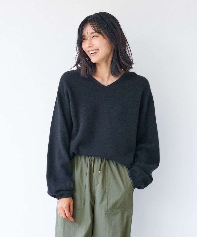 30%off]フォックスニットVネックプルオーバー/0123308189 | MICA&DEAL