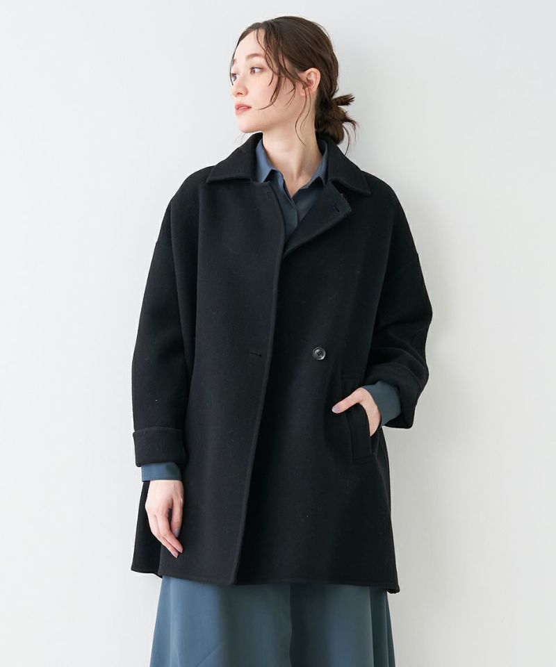 [30%off]ウールリバーコート/0123307233 | MICA&DEAL ONLINE