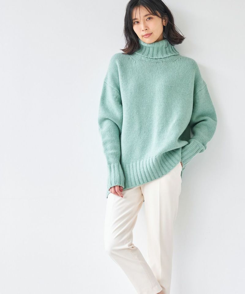 30%off]タートルネックニットプルオーバー/0123308195 | MICA&DEAL