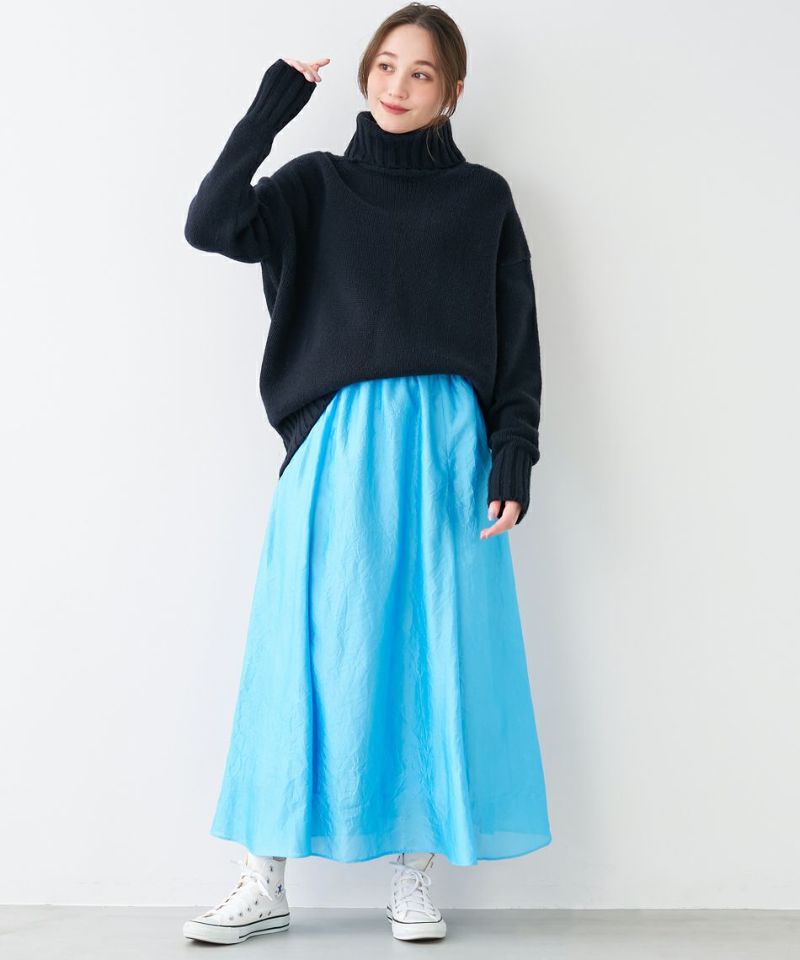 タートルネックニットプルオーバー/0123308195 | MICA&DEAL ONLINE STORE