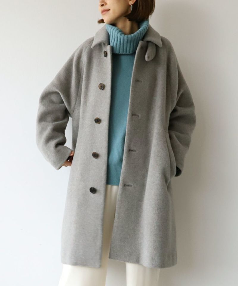 特価 tac:tac◇21AW/TA13FA010/TWIST COAT/ツイストヤーンコート/L