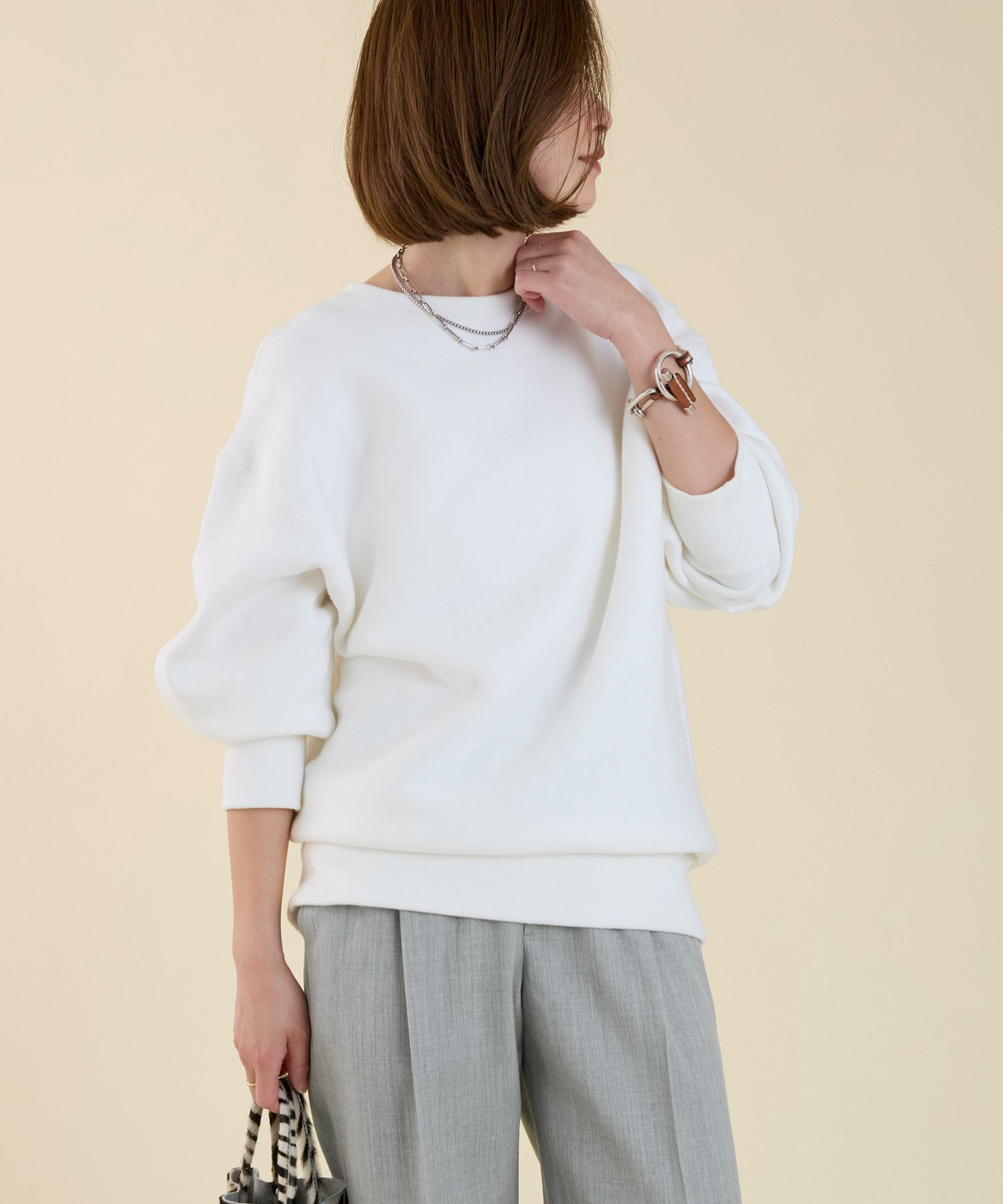 marmors】loose sweat pullover/0223309054 | MICA&DEAL ONLINE STORE