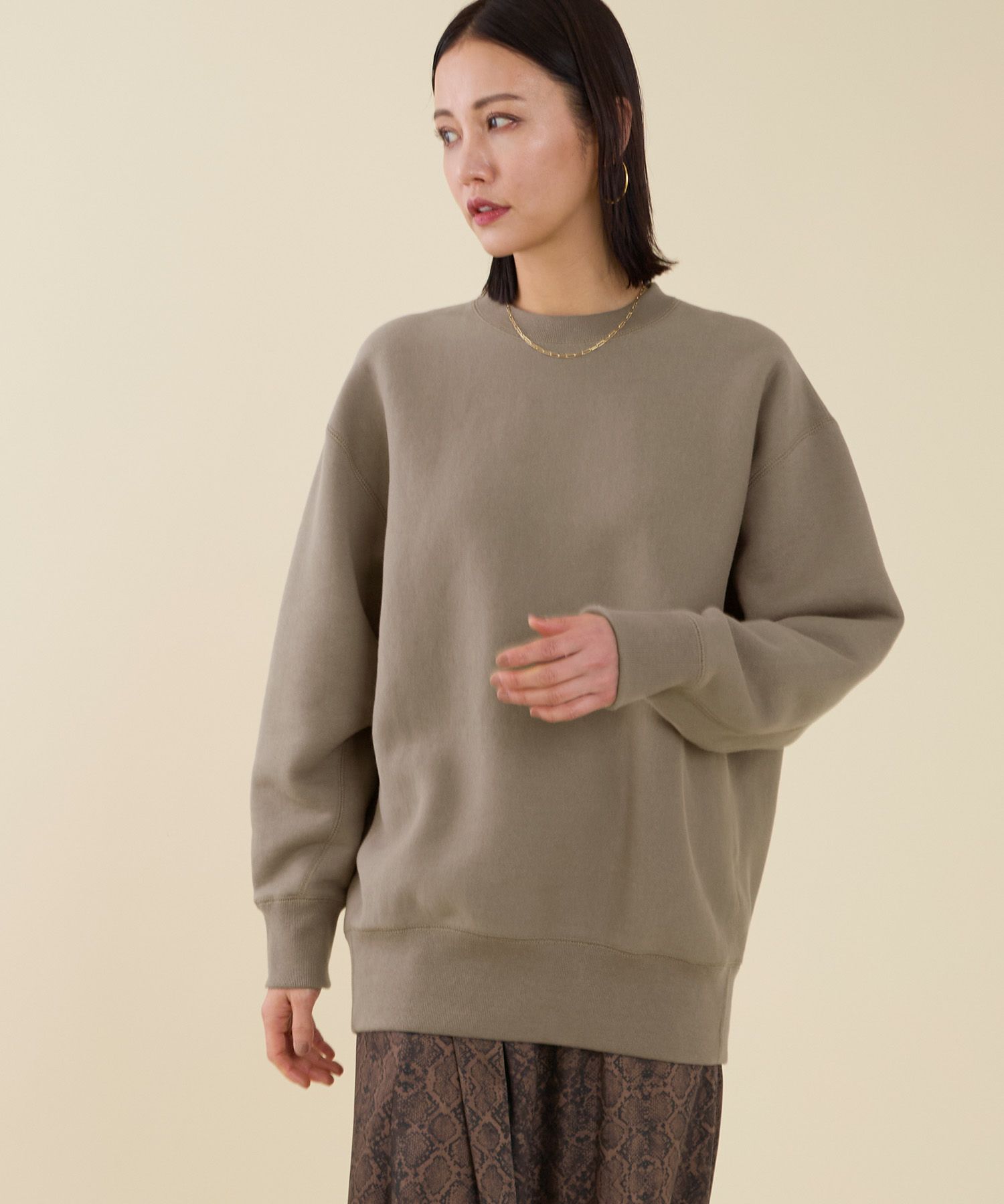 marmors】loose sweat pullover/0223309054 | MICA&DEAL ONLINE STORE