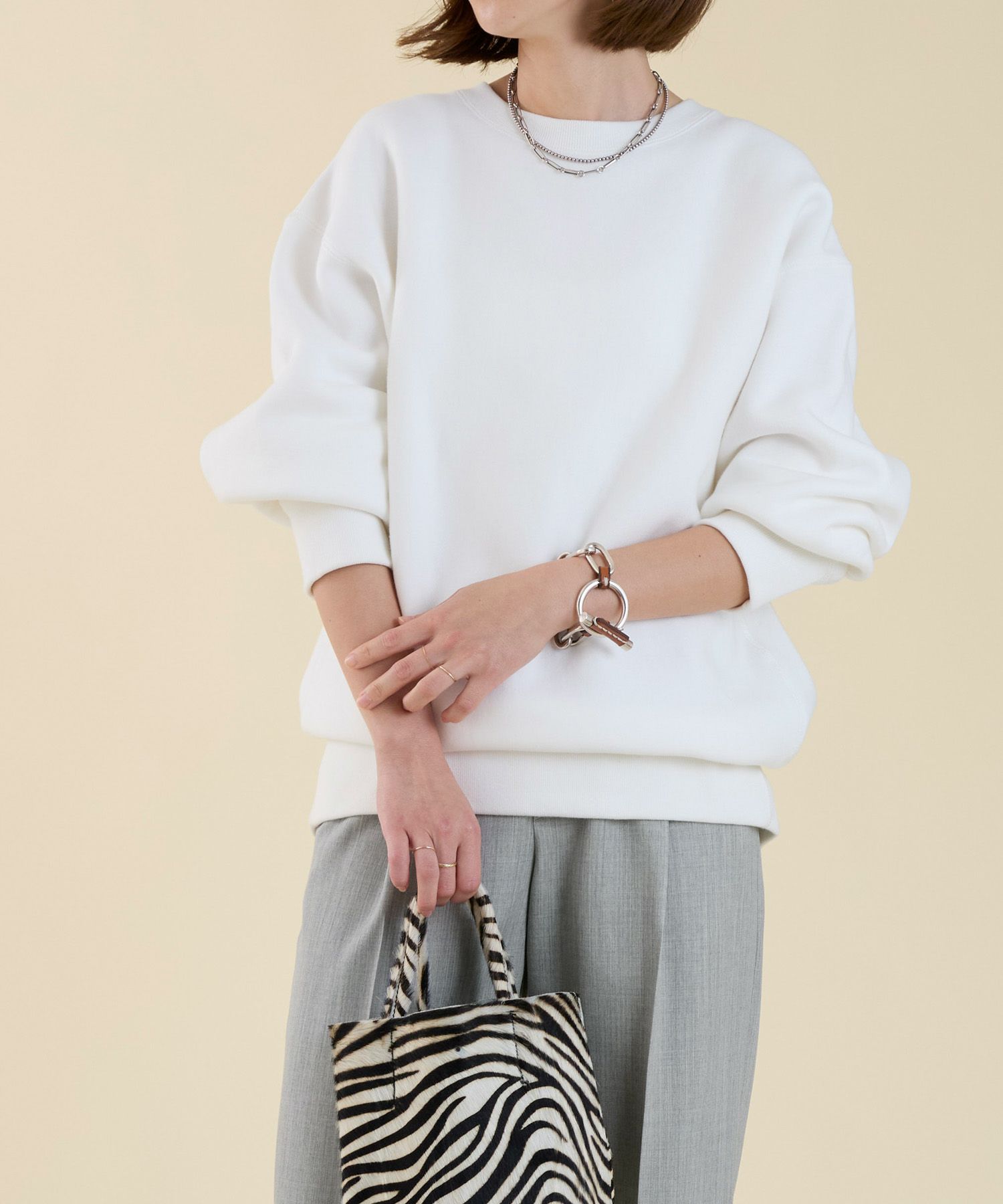 marmors】loose sweat pullover/0223309054 | MICA&DEAL ONLINE STORE