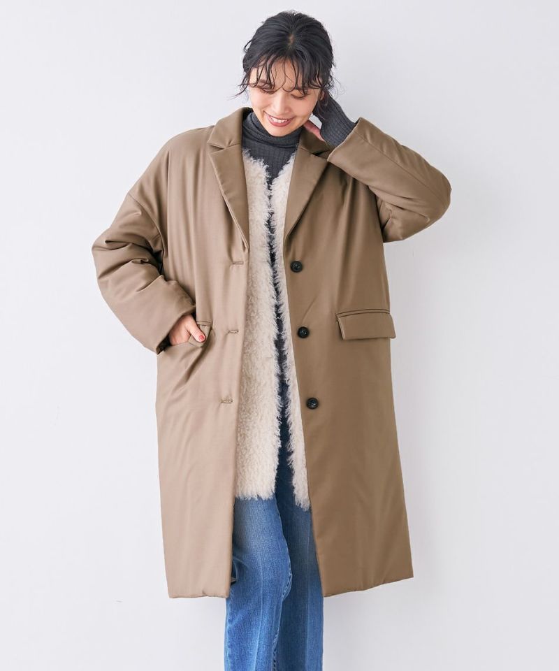 50%off]中綿チェスターコート/0123307239 | MICA&DEAL ONLINE STORE