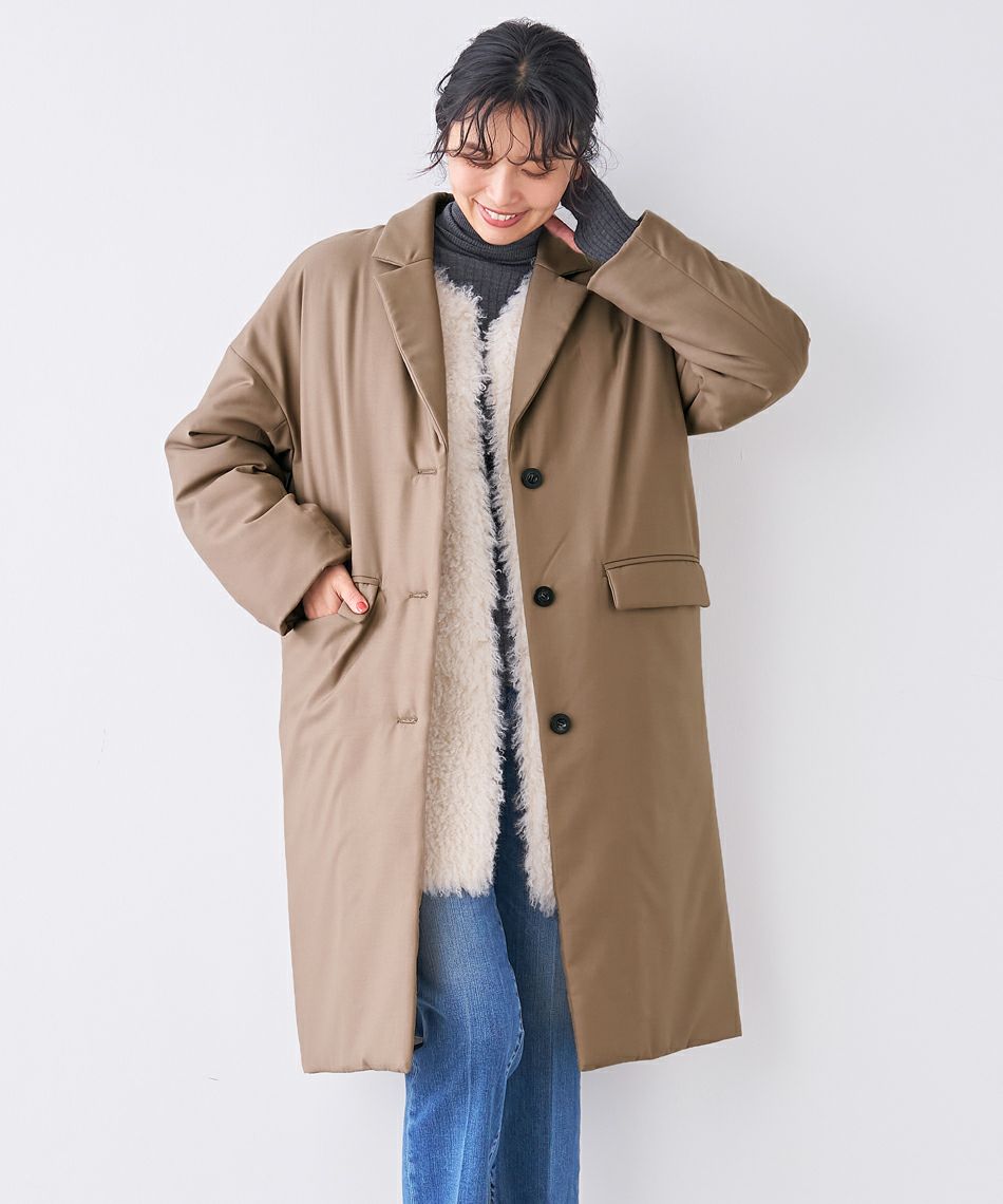 30%off]中綿チェスターコート/0123307239 | MICA&DEAL ONLINE STORE