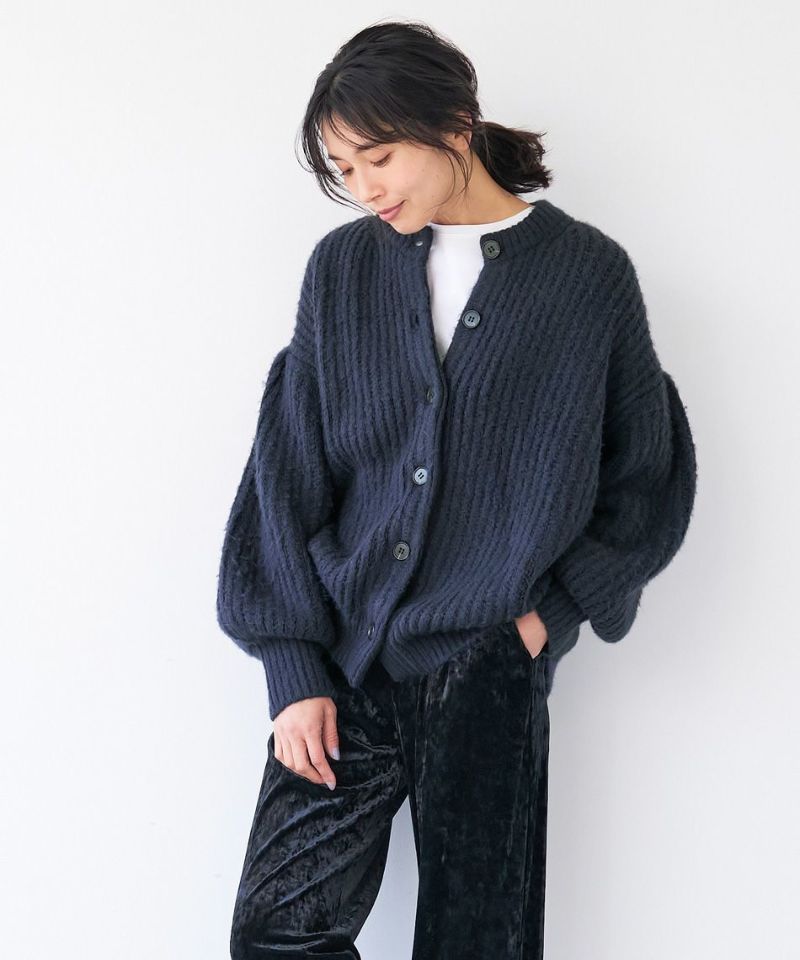 クルーネックミドルカーディガン/0123308227 | MICA&DEAL ONLINE STORE