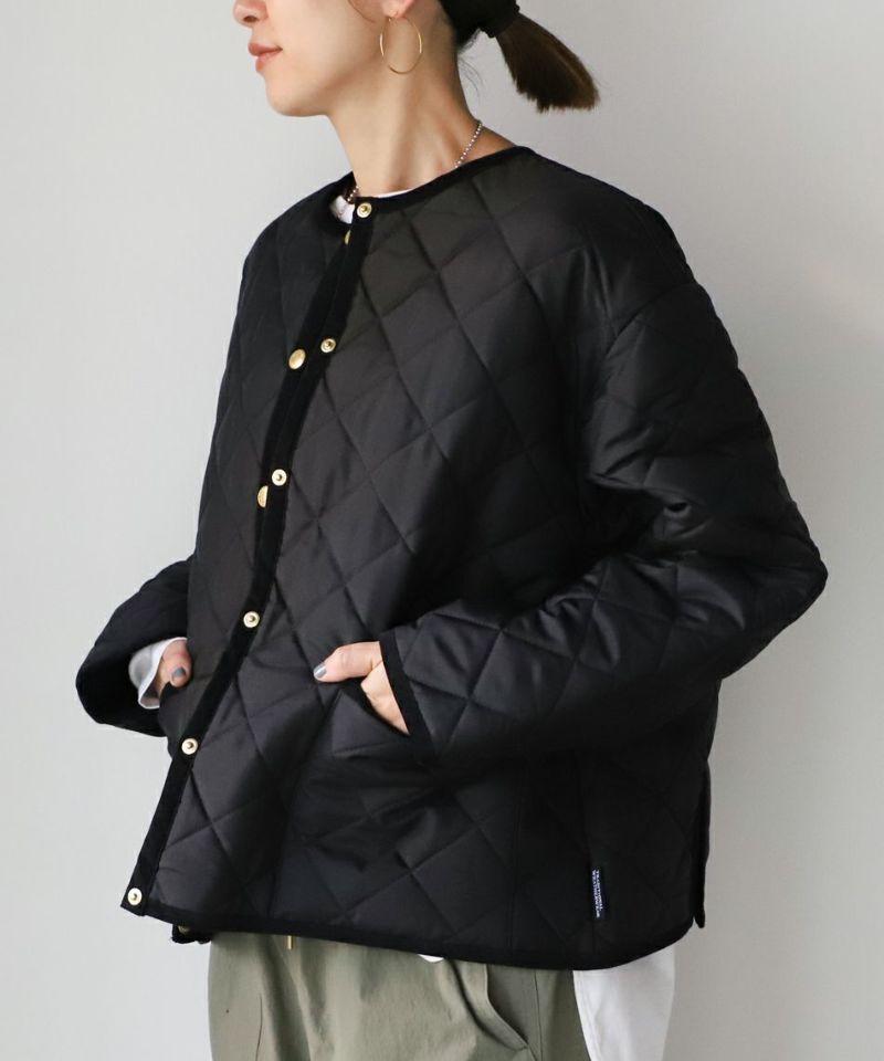 【Traditional Weatherwear 】キルティングアークリーAラインショートコート-ARKLEY A-LINE/0323305010