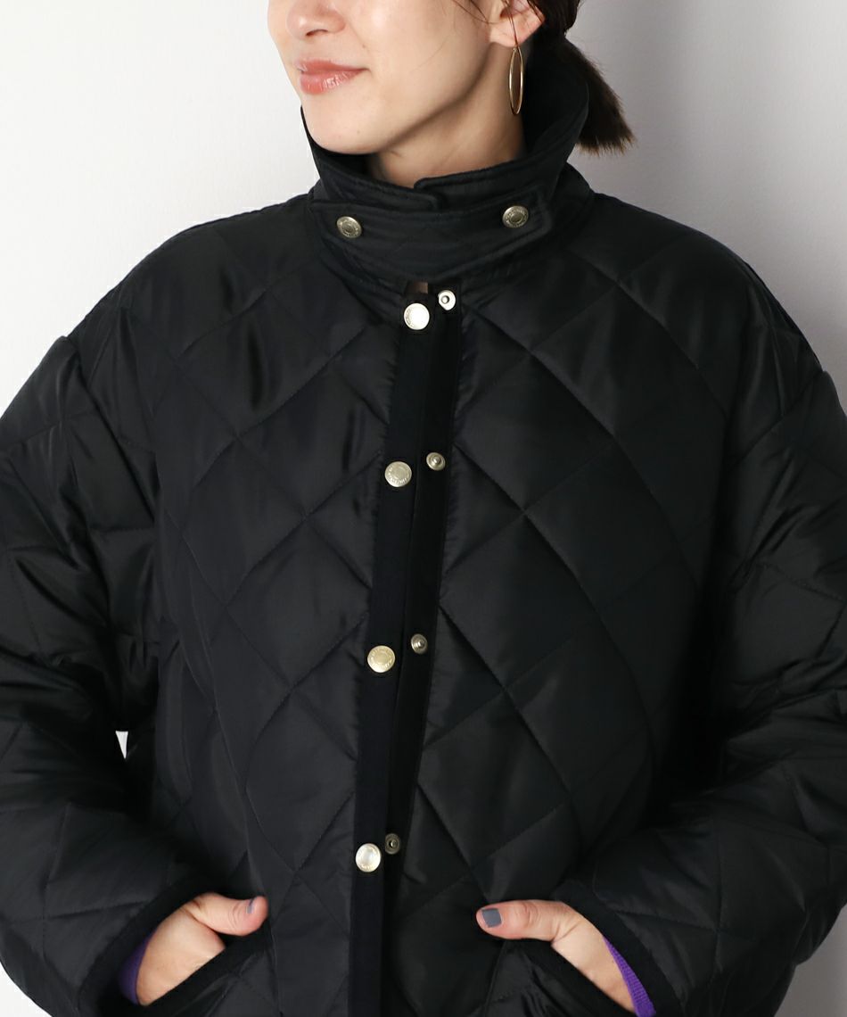 【Traditional Weatherwear 】キルティングウェーバリーAラインコート-LDS WAVERLY TWW/0323307005