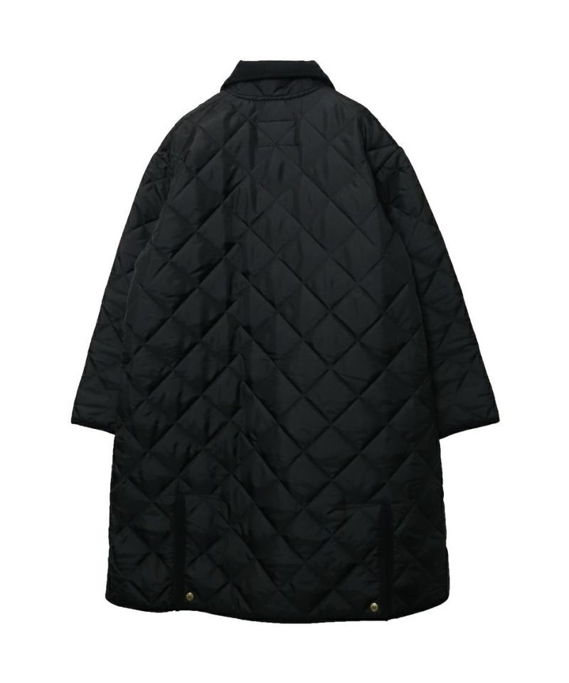 【Traditional Weatherwear 】キルティングウェーバリーAラインコート-LDS WAVERLY TWW/0323307005