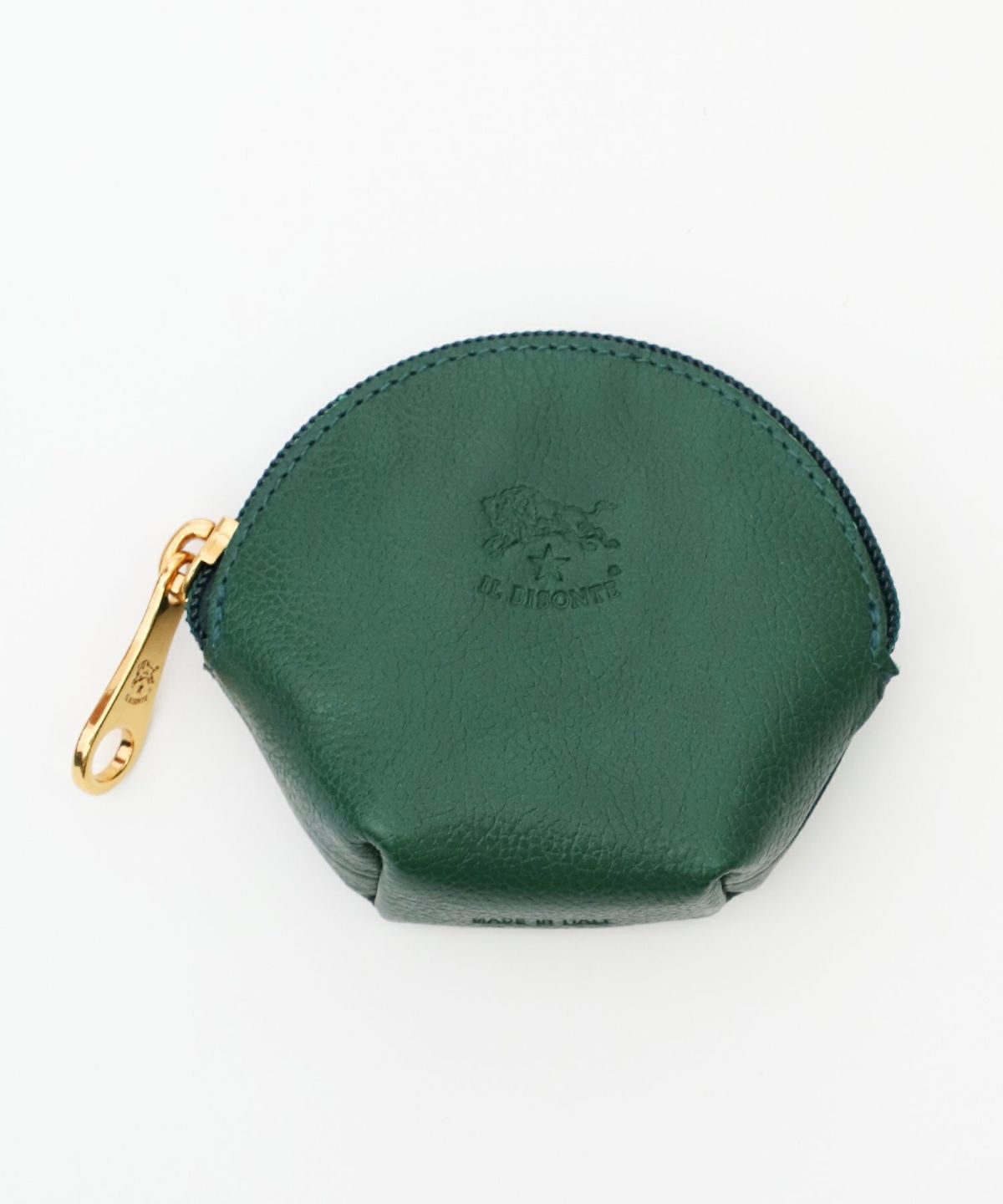 IL BISONTE ブラウン ポーチ IL BISONTE】ラウンドポーチ/0323310040 | MICA&DEAL ONLINE STORE