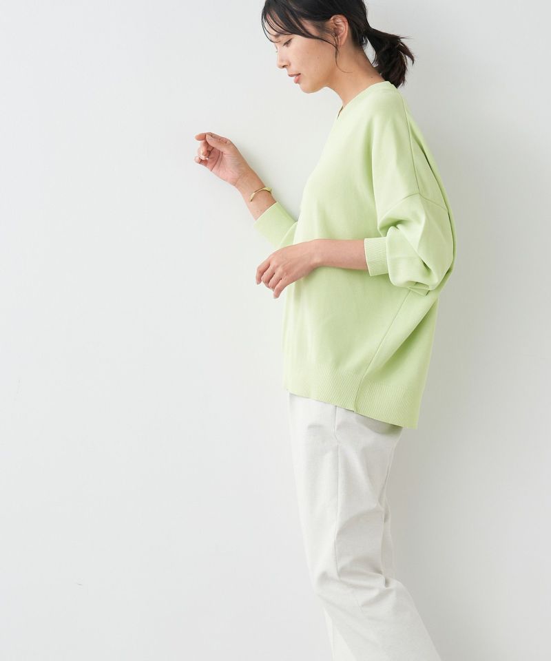 Vネックルーズニットプルオーバー/0124108013 | MICA&DEAL ONLINE STORE