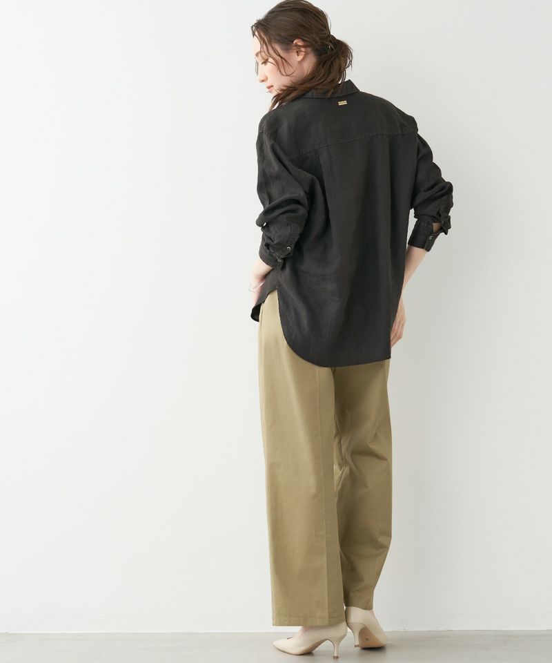 チノワイドパンツ/0124103037 | MICA&DEAL ONLINE STORE