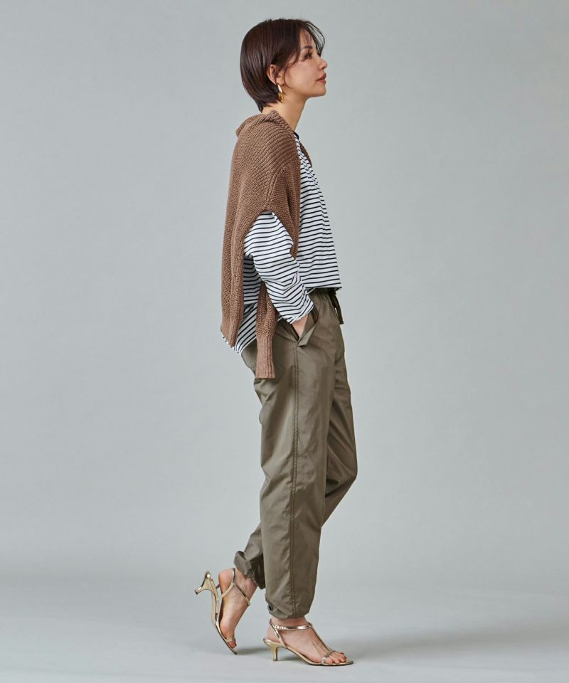 marmors マルモア ルーズスウェット袖なし 裏起毛 36 グレー marmors】border long t-shirt/0224109008 | MICA&DEAL ONLINE STORE