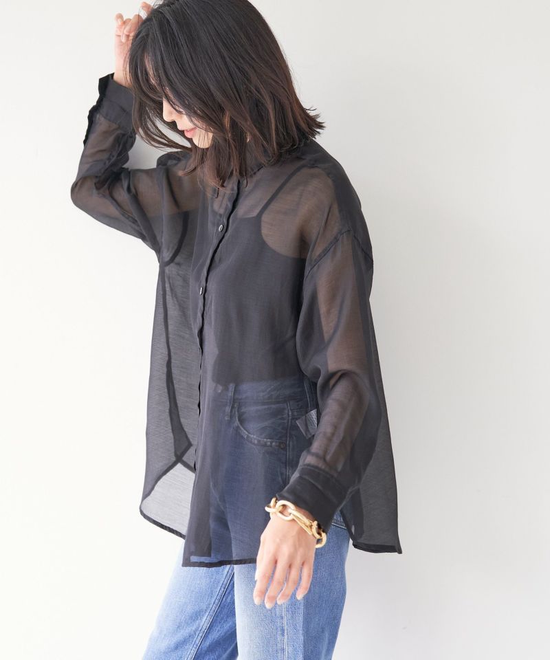 シアーシャツ/0124101025 | MICA&DEAL ONLINE STORE