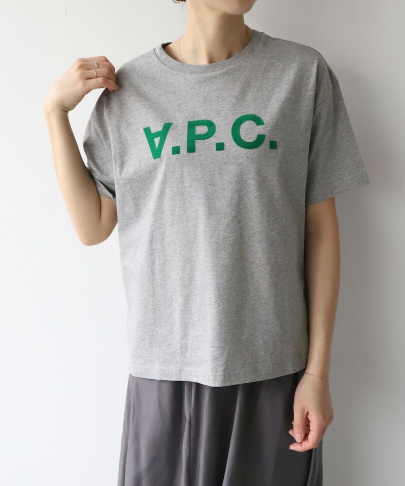 A.P.C.】フロッキープリントロゴTシャツ/0324109001 | MICA&DEAL ...