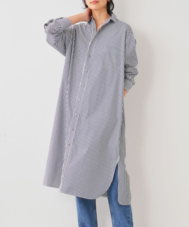 【TICCA】スクエアビッグシャツワンピース/0324104004 | MICA&DEAL ONLINE STORE