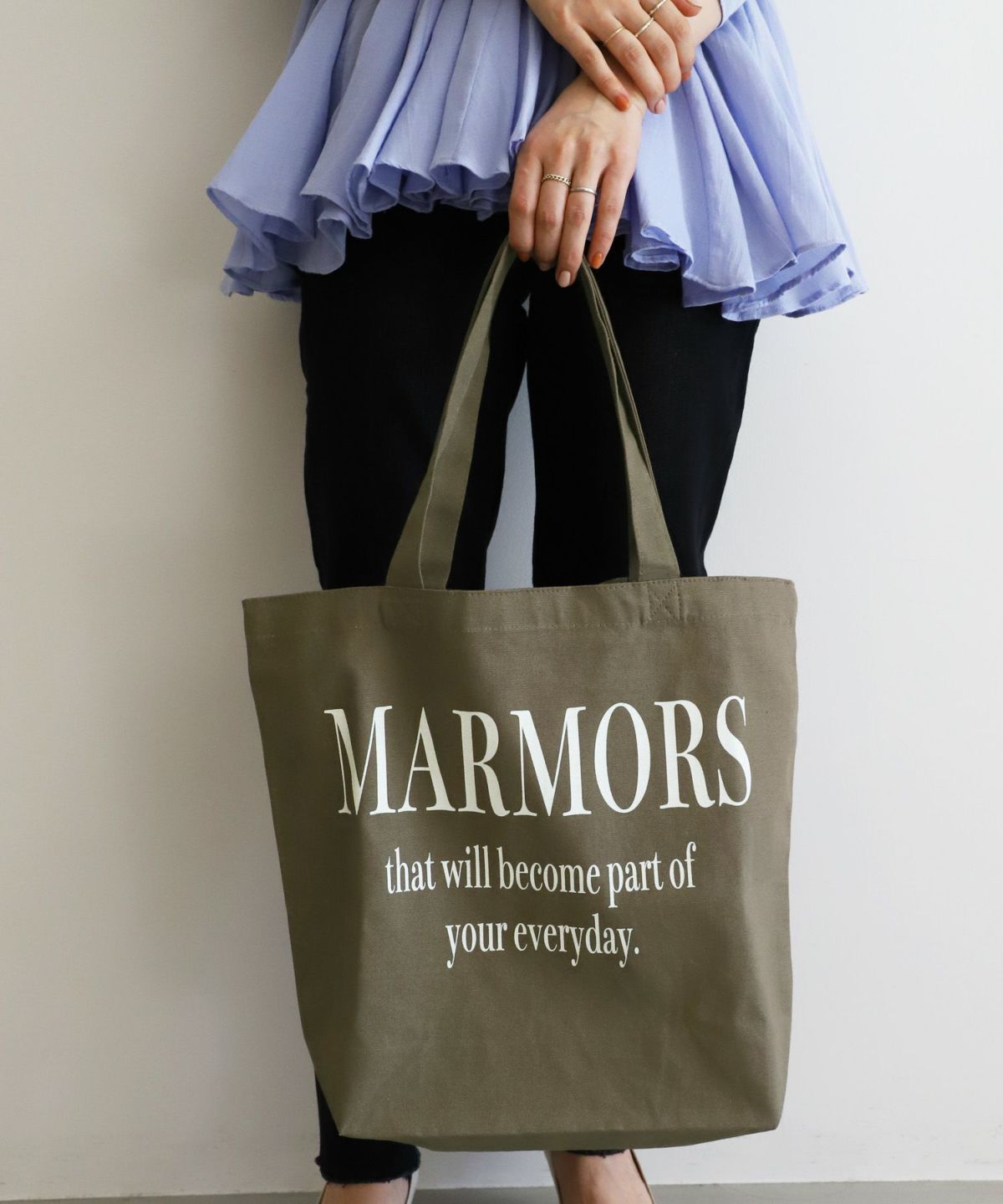 marmors】logo eco bag/0224210051 | MICA&DEAL ONLINE STORE