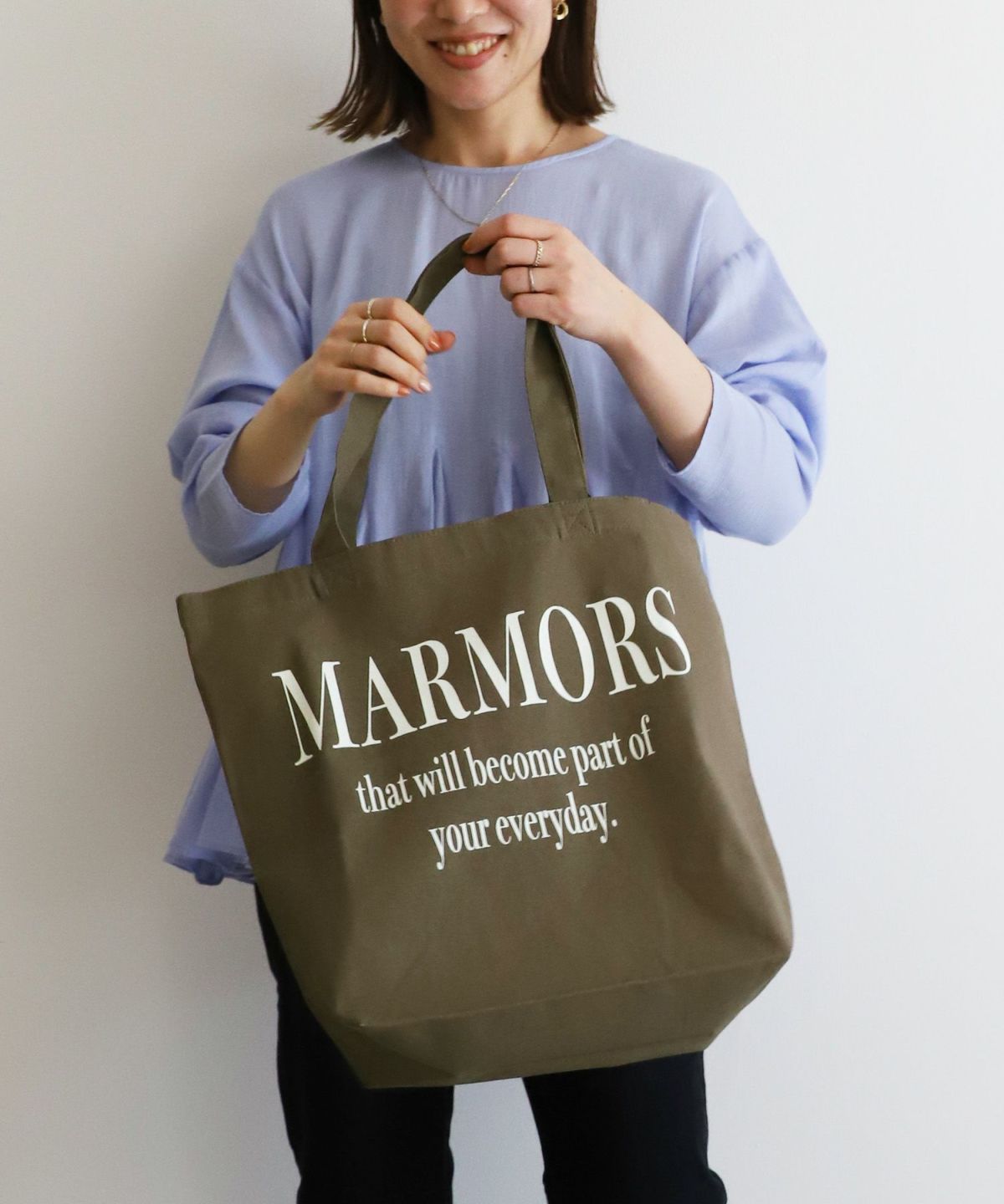 marmors】logo eco bag/0224210051 | MICA&DEAL ONLINE STORE