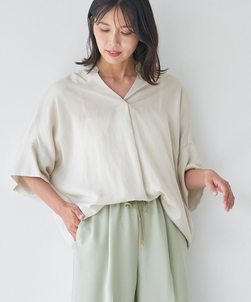 ドルマンスキッパーブラウス/0124101031 | MICA&DEAL ONLINE STORE