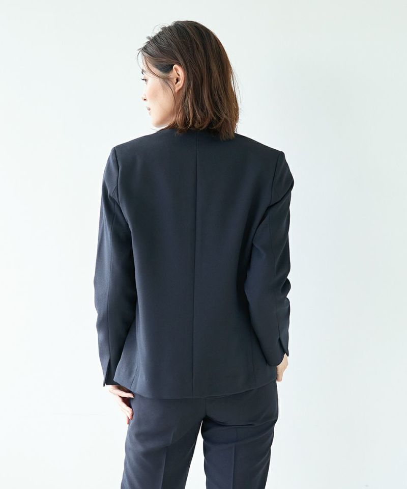 20%off]ノーカラーボックスジャケット/M00E027JK | MICA&DEAL