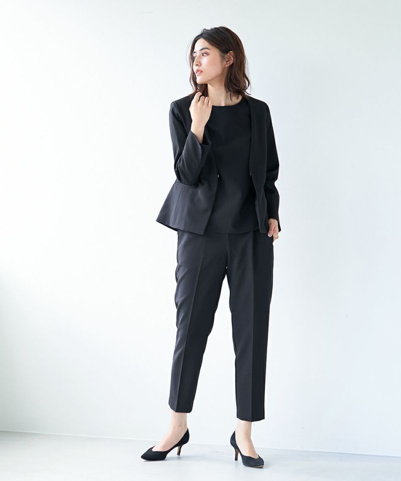 MICAマイカ&ディール　ノーカラー　ジャケット　グレー. 20%off]ノーカラーボックスジャケット/M00E027JK | MICA&DEAL