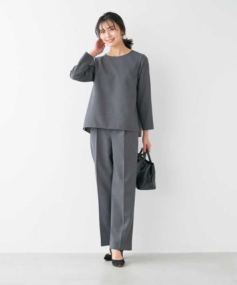 【マッシモドゥッティ】サイドステッチ入ワイドパンツ♪Setupも! SALE!マッシモドゥッテ】しわ可愛いプリーツ入パンツSetupも