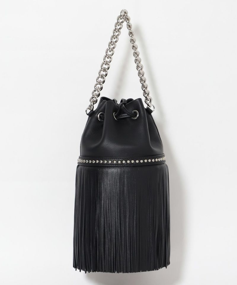j&m davidson カーニバル黒M ブラック J&M Davidson DAVIDSON フリンジ カーニバル ミニ MINI FRINGE