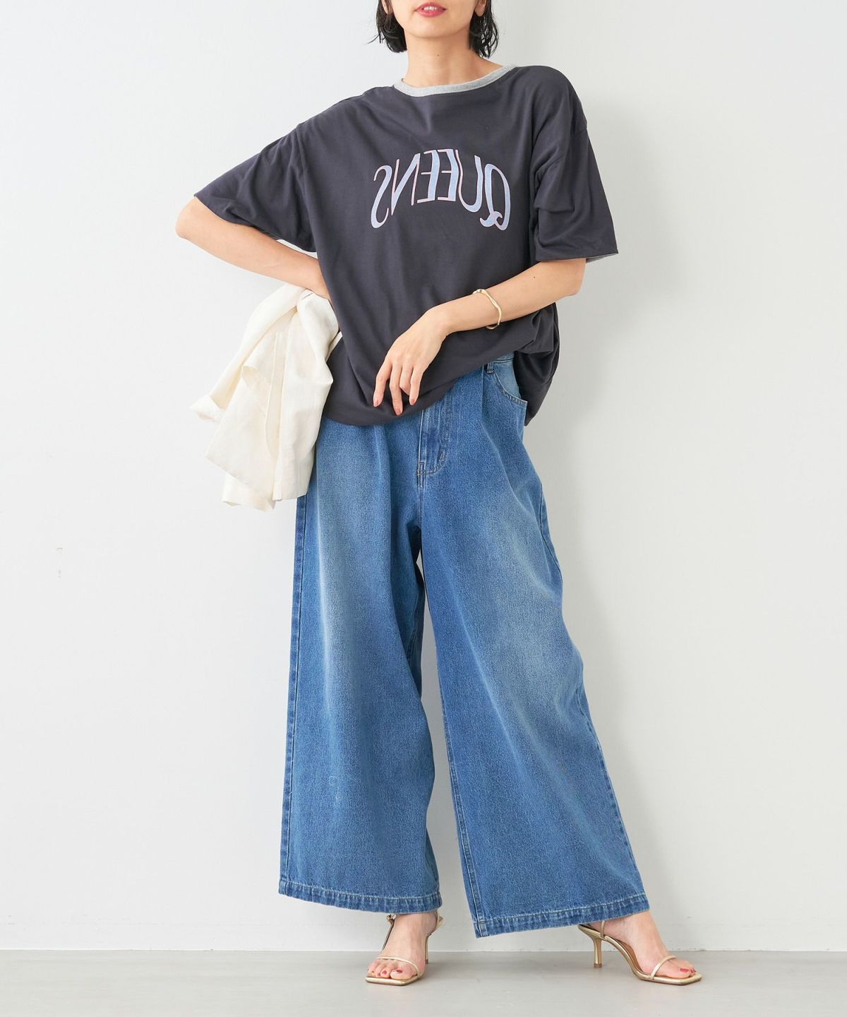 50%off]ワイドデニムパンツ/0124203092 | MICA&DEAL ONLINE STORE