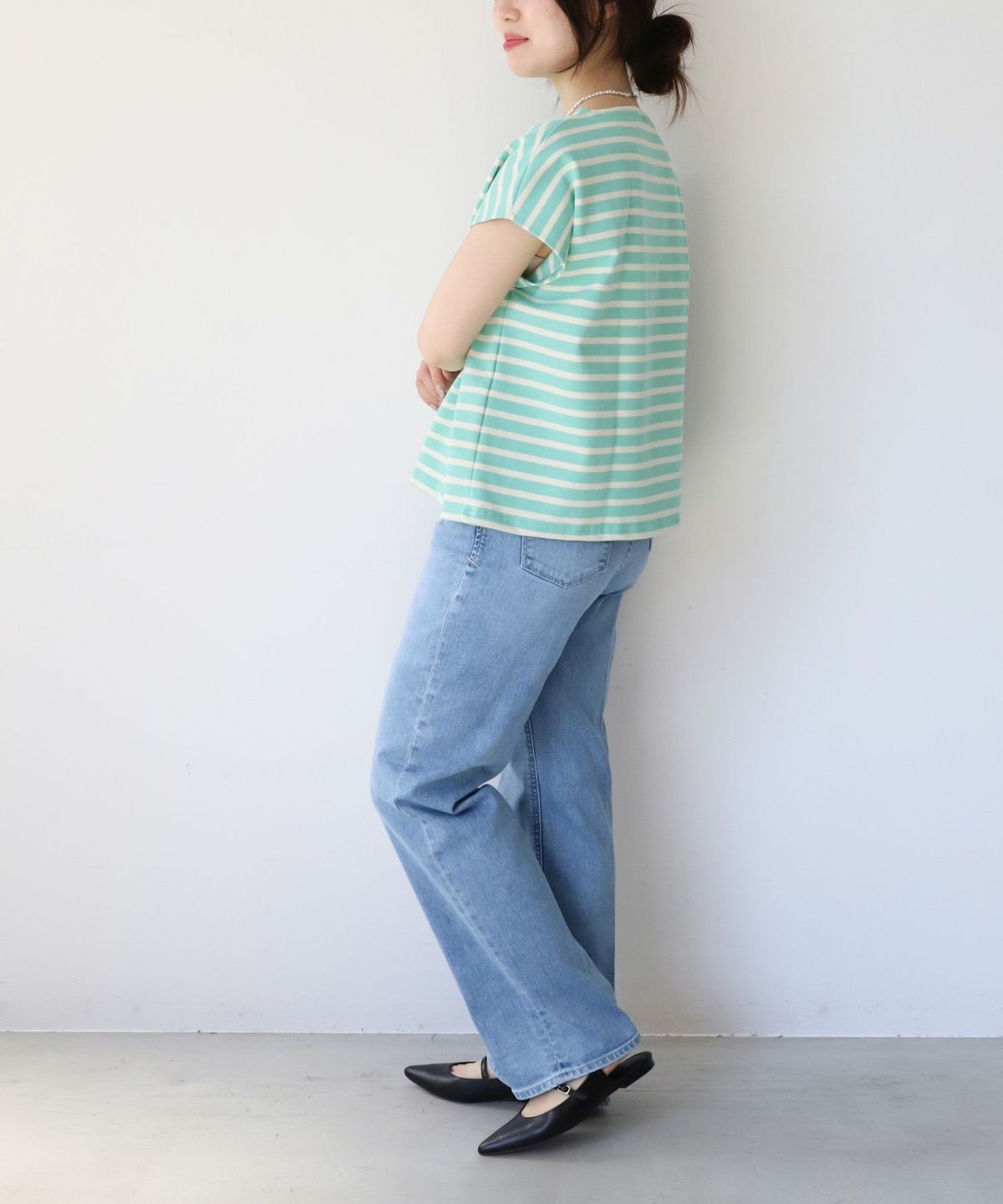 YANUK】ボーイズストレートデニム-LEA BoysStraight/0324103008
