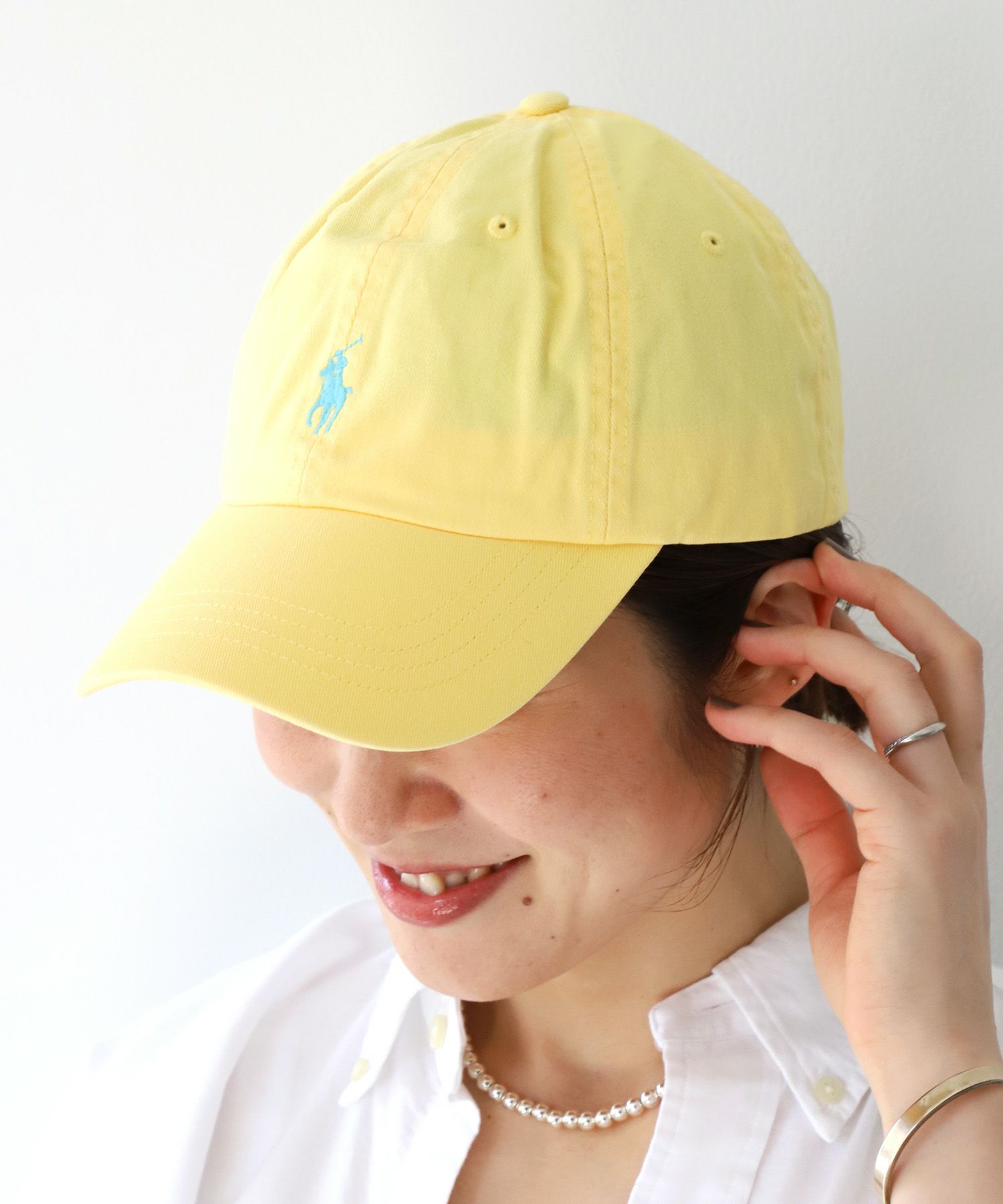POLO RALPH LAUREN】コットンチノベースボールキャップ-CLASSIC SPORT 
