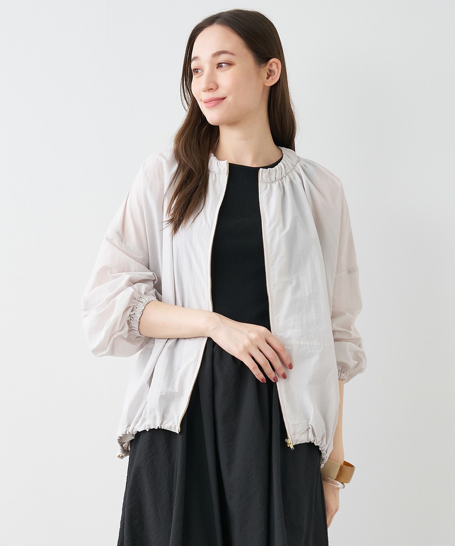50%off]ペーパーナイロンブルゾン/0124206111 | MICA&DEAL ONLINE STORE
