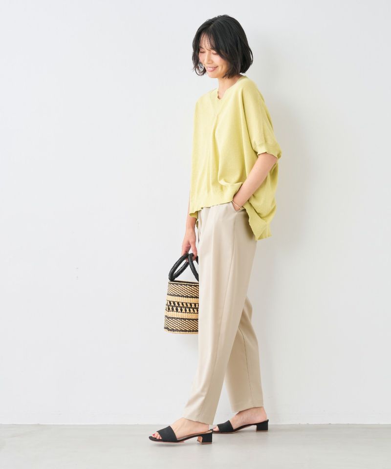 Vネックワイドプルオーバー/0124208102 | MICA&DEAL ONLINE STORE