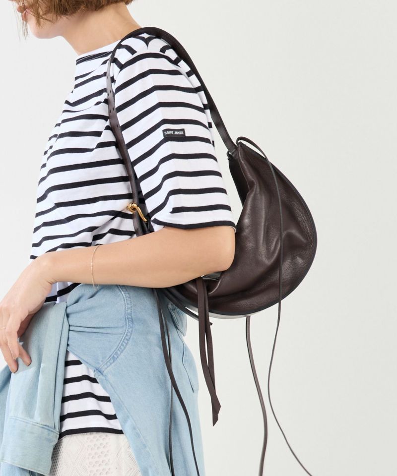 RADICA STUDIO】カーフレザーナッパショルダーバッグ-AMACA MINI