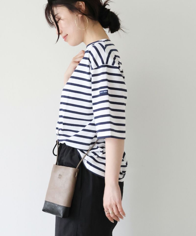 ☆ダク付き未使用品【IENA】セントジェームス　ピリアックルーズ　イエロー3 SAINT JAMES】ピリアックルーズボーダーT-shirt/0324109014